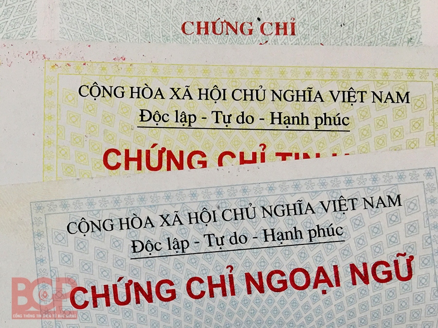 Cấp chứng chỉ năng lực ngoại ngữ trái phép bị phạt đến 100 triệu đồng